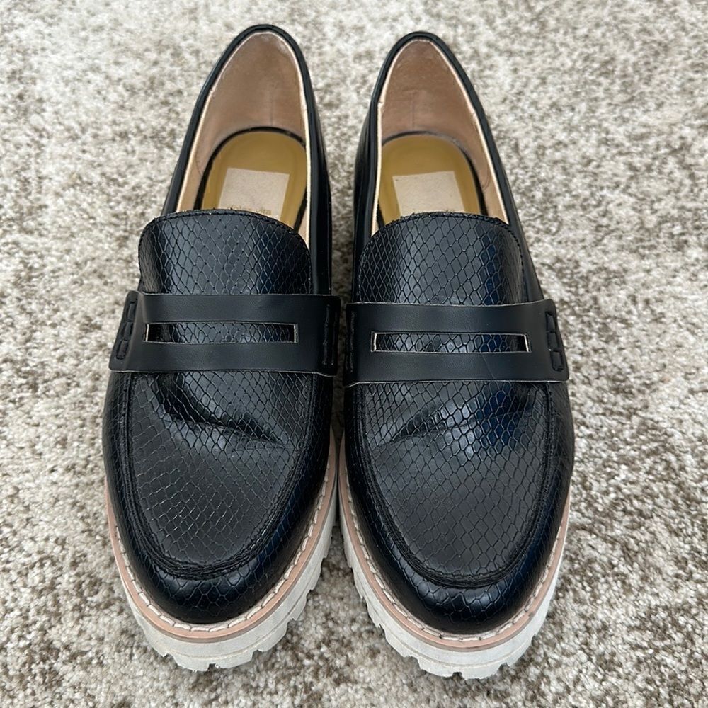 Dolce Vita Abbott Textured Loafer Shoes  7